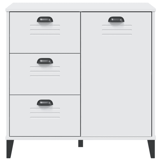 Aparador - Bufete - Móvei de apoio VIKEN 80x40x80 cm derivados de madeira branco pt4403