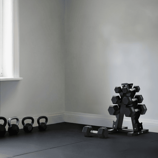 SPORTNOW Conjunto de Halteres de 8 Peças 50 kg Halteres Hexagonais 2x2kg 2x5kg 2x8kg 2x10kg com Suporte de Armazenamento e Punho Antiderrapante para Treino em Casa e Ginásio Preto