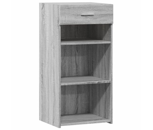 Aparador - mueble de almacenamiento madera de ingeniería gris sonoma 45x42,5x93 cm es4475