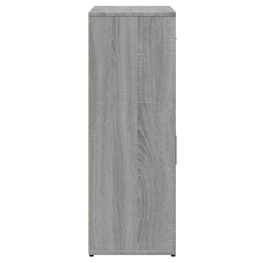 Aparadores - Bufetes - Móveis de apoio 2 pcs 60x30x84 cm derivados madeira cinzento sonoma pt5197