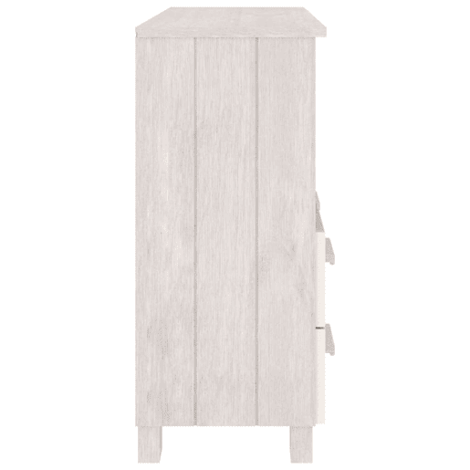 Aparador - Bufete - Móvei de apoio HAMAR 85x35x80 cm pinho maciço branco pt4109