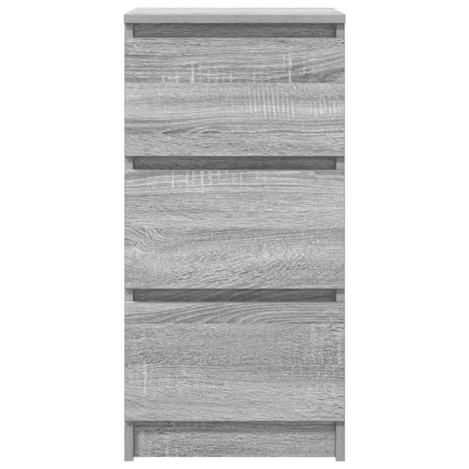 Aparador - Bufete - Móvei de apoio 37,5x35x76 cm derivados de madeira cinzento sonoma pt5065