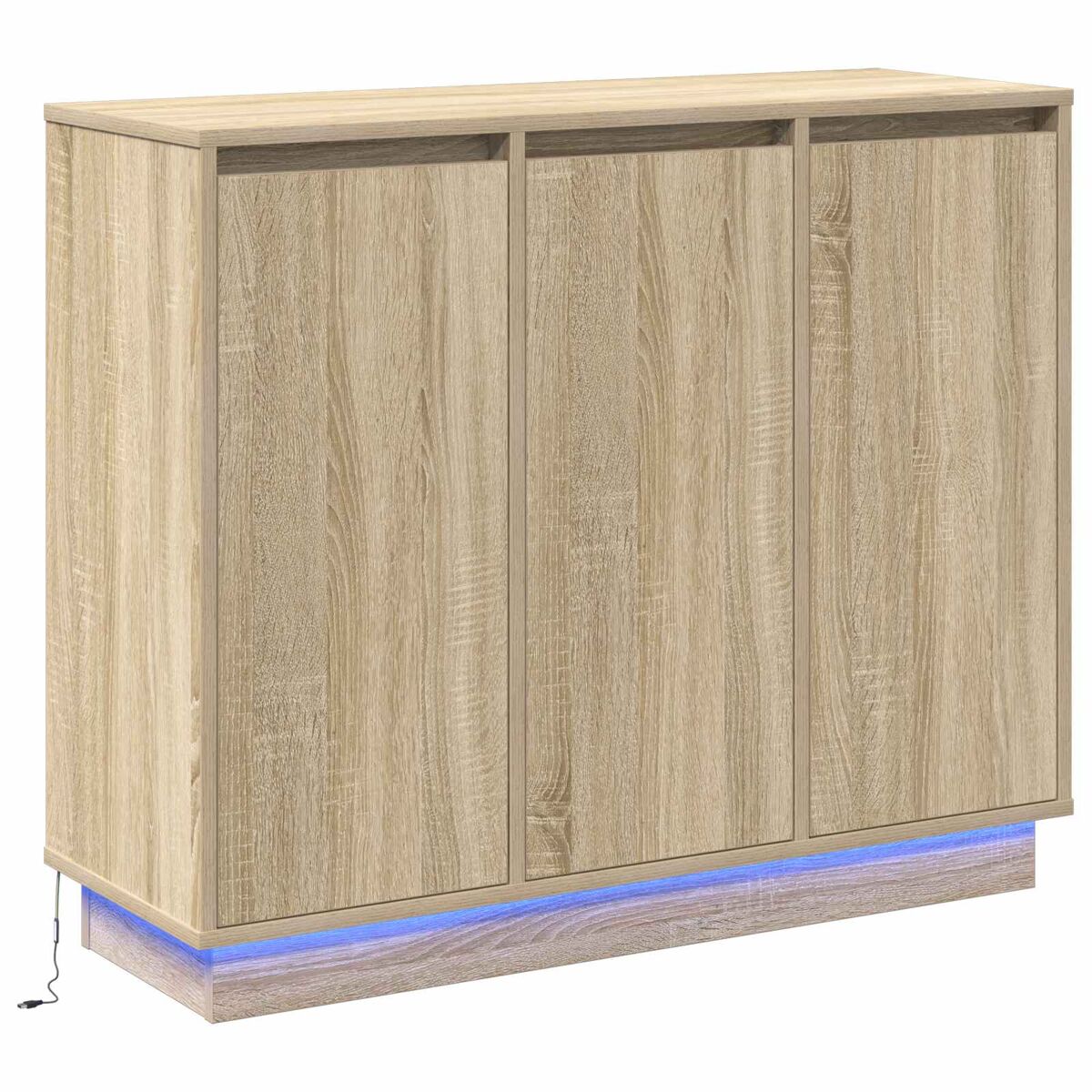 Aparador - Mueble de almacenamiento 90 Madera Clara