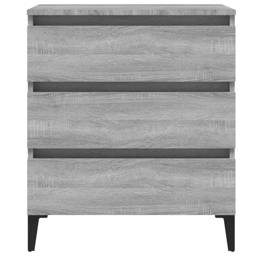 Aparador - Bufete - Móvei de apoio 60x35x69 cm derivados de madeira sonoma cinza pt2881