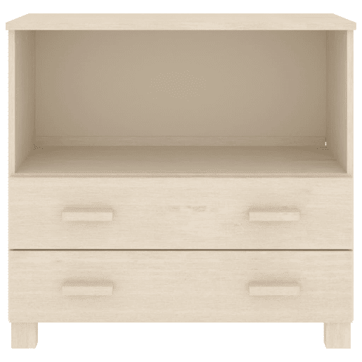 Aparador - Bufete - Móvei de apoio HAMAR 85x35x80 cm pinho maciço castanho-mel pt4105