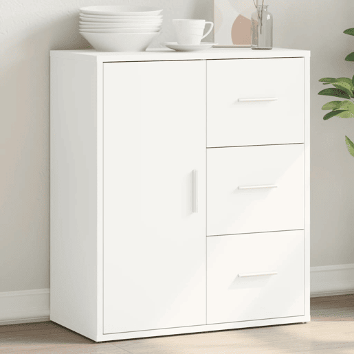 Aparador - Bufete - Móvei de apoio 60x31x70 cm derivados de madeira branco pt3160