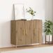 Aparador - Mueble de almacenamiento 90 Aparador - Mueble de almacenamiento 90 Negro/ Madera