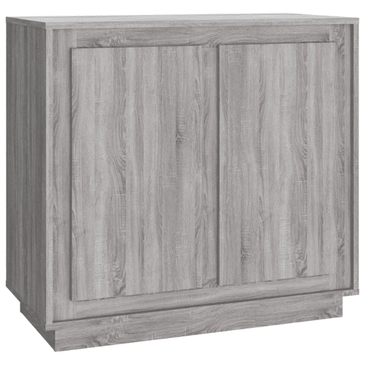 Aparador - Bufete - Móvei de apoio 80x34x75 cm derivados de madeira cinzento sonoma pt2922