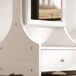 Armario Joyero MDF, Vidrio HOMCOM, hogar - decoración Armario Joyero MDF, Vidrio HOMCOM, hogar - decoración Blanco