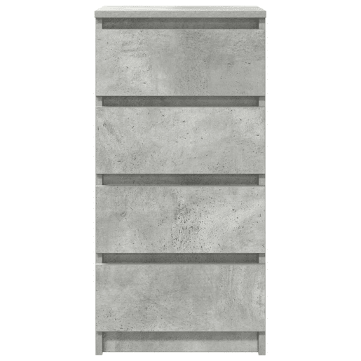 Aparador - Bufete - Móvei de apoio 37,5x35x76 cm derivados de madeira cinza cimento pt3294