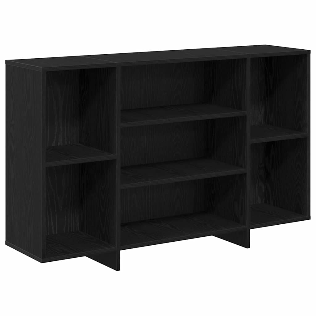Aparador - Mueble de almacenamiento 120 Negro/ Madera