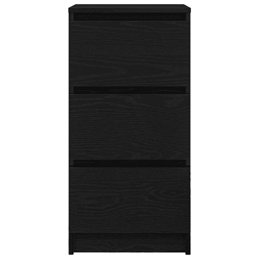 Aparador - Bufete - Móvei de apoio 37,5x35x76 cm derivados de madeira carvalho preto pt3824