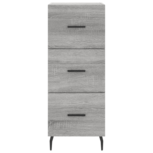 Aparador - Bufete - Móvei de apoio 34,5x34x90 cm derivados de madeira sonoma cinzento pt4446 Aparador - Bufete - Móvei de apoio 34,5x34x90 cm derivados de madeira sonoma cinzento pt4446