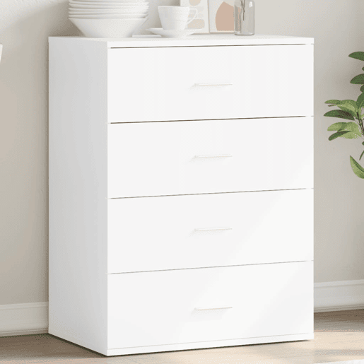 Aparador - Bufete - Móvei de apoio 60x39x80 cm derivados de madeira branco pt3165