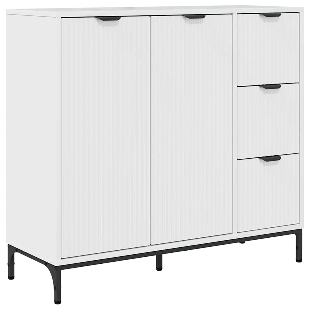 Aparador - Mueble de almacenamiento 89 Blanco Brillo