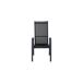 Sillón reclinable de exterior Sillón reclinable de exterior Negro