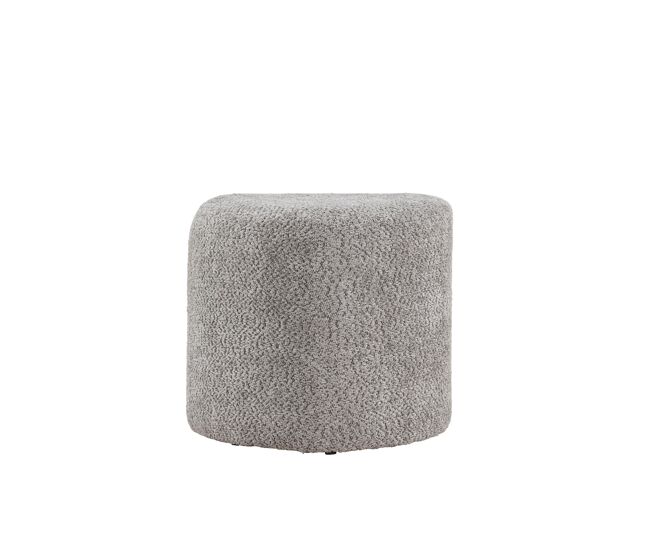 Puf peg 46x46x41 gris