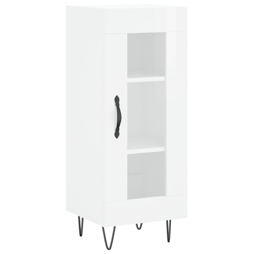 Aparador - Mueble de almacenamiento 34 Blanco Brillo
