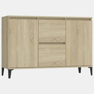 Aparador - Bufete - Móvei de apoio 102x35x70 cm derivados de madeira carvalho sonoma pt4282