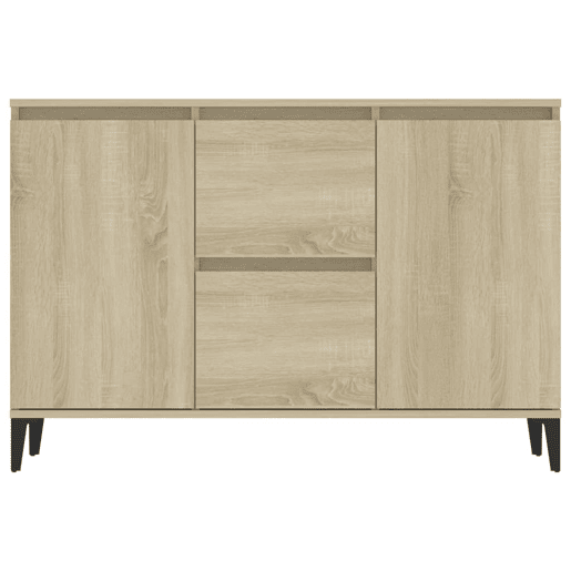 Aparador - Bufete - Móvei de apoio 102x35x70 cm derivados de madeira carvalho sonoma pt4282