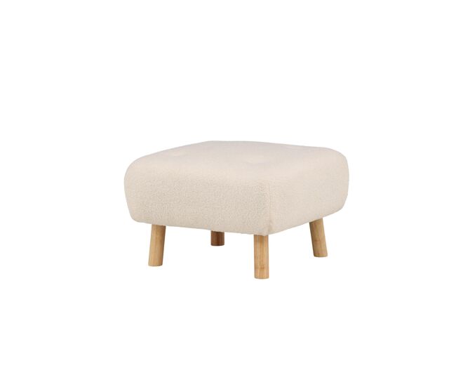 Puf salina 60x60x28 blanco