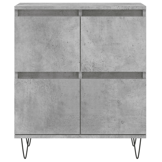 Aparador - Bufete - Móvei de apoio 60x35x70 cm derivados de madeira cinzento cimento pt2811