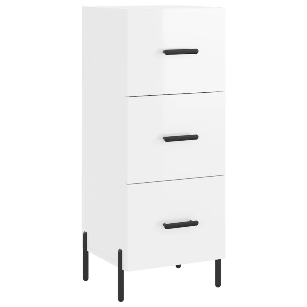 Aparador - Mueble de almacenamiento 34 Blanco Brillo