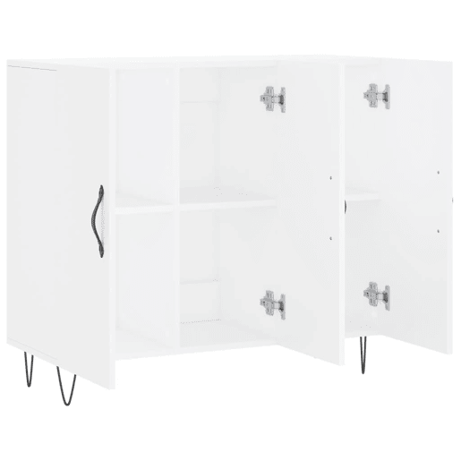 Aparador - Bufete - Móvei de apoio 90x34x80 cm derivados de madeira branco pt3216