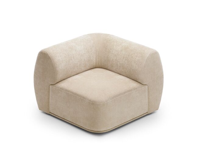 Sofá modular nobo 105x105x75 beige