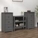Aparador - Mueble de almacenamiento 2 uds 40 Aparador - Mueble de almacenamiento 2 uds 40 Gris