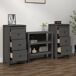 Aparador - Mueble de almacenamiento 2 uds 40 Aparador - Mueble de almacenamiento 2 uds 40 Gris