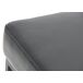 Conjunto de 2 taburetes de bar con reposapiés diseño Conjunto de 2 taburetes de bar con reposapiés diseño Negro