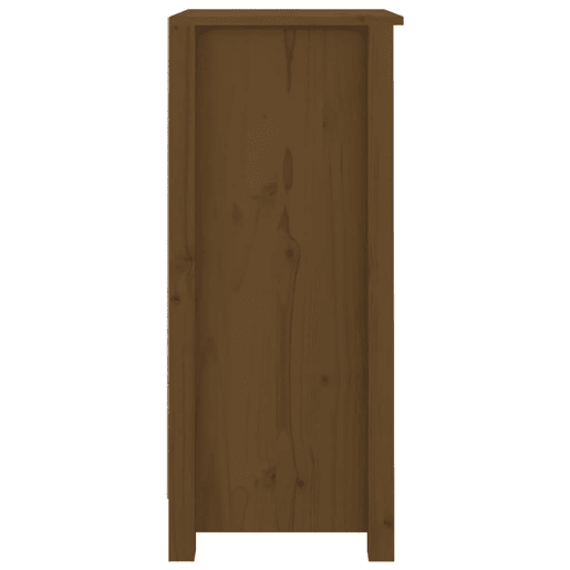 Aparadores - Bufetes - Móveis de apoio 2 pcs 40x35x80 cm pinho maciço castanho mel pt5248
