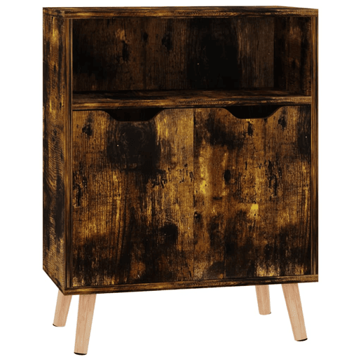 Aparador - Bufete - Móvei de apoio 60x30x72 cm derivados de madeira carvalho fumado pt3599