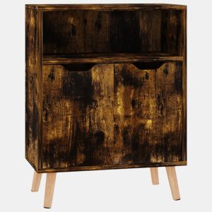 Aparador - Bufete - Móvei de apoio 60x30x72 cm derivados de madeira carvalho fumado pt3599