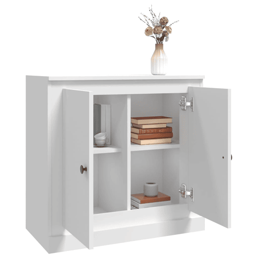 Aparador - Bufete - Móvei de apoio 70x35,5x67,5 cm derivados de madeira branco pt2512