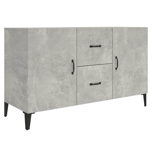 Aparador - Bufete - Móvei de apoio 100x36x60 cm derivados de madeira cinzento cimento pt3270