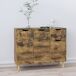 Aparador - Mueble de almacenamiento 90 Aparador - Mueble de almacenamiento 90 Gris