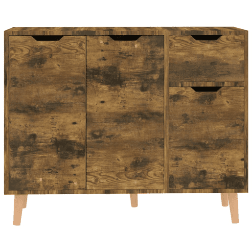 Aparador - Bufete - Móvei de apoio 90x30x72 cm derivados de madeira carvalho fumado pt3644