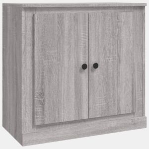 Aparador - Bufete - Móvei de apoio 70x35,5x67,5 cm derivados de madeira cinzento sonoma pt2912