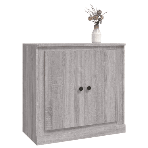 Aparador - Bufete - Móvei de apoio 70x35,5x67,5 cm derivados de madeira cinzento sonoma pt2912