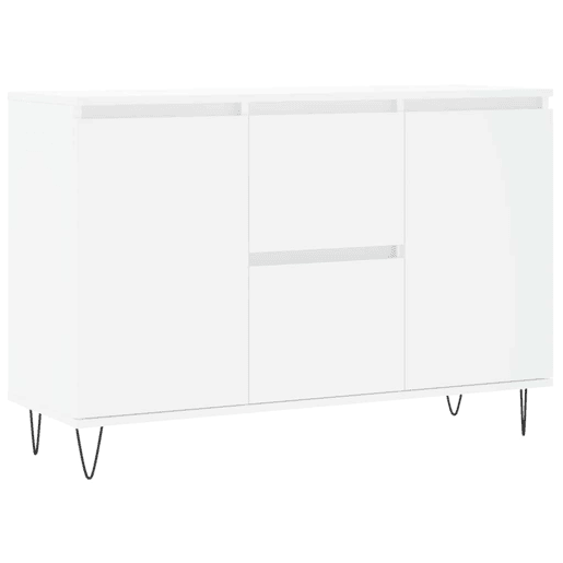 Aparador - Bufete - Móvei de apoio 101,5x35x70 cm derivados de madeira branco pt3137