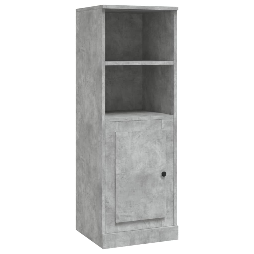 Aparador alto - Mueble de almacenamiento 36 Gris