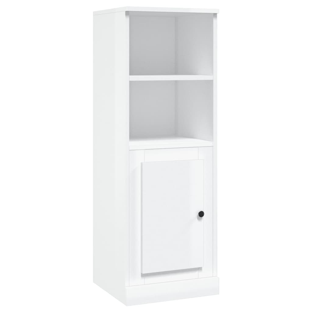 Aparador alto - Mueble de almacenamiento 36 Blanco Brillo