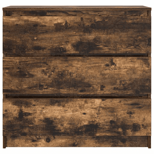 Aparador - Bufete - Móvei de apoio 80x35x76 cm derivados de madeira carvalho fumado pt4859