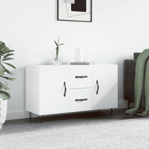 Aparador - Bufete - Móvei de apoio 100x36x60 cm derivados de madeira branco pt3131