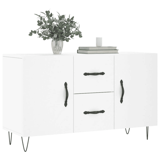 Aparador - Bufete - Móvei de apoio 100x36x60 cm derivados de madeira branco pt3131