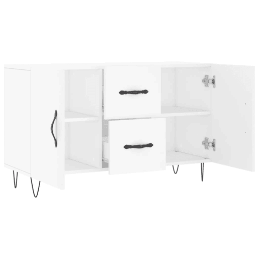 Aparador - Bufete - Móvei de apoio 100x36x60 cm derivados de madeira branco pt3131