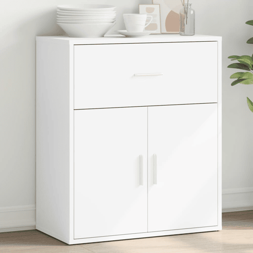 Aparador - Bufete - Móvei de apoio 60x31x70 cm derivados de madeira branco pt3159