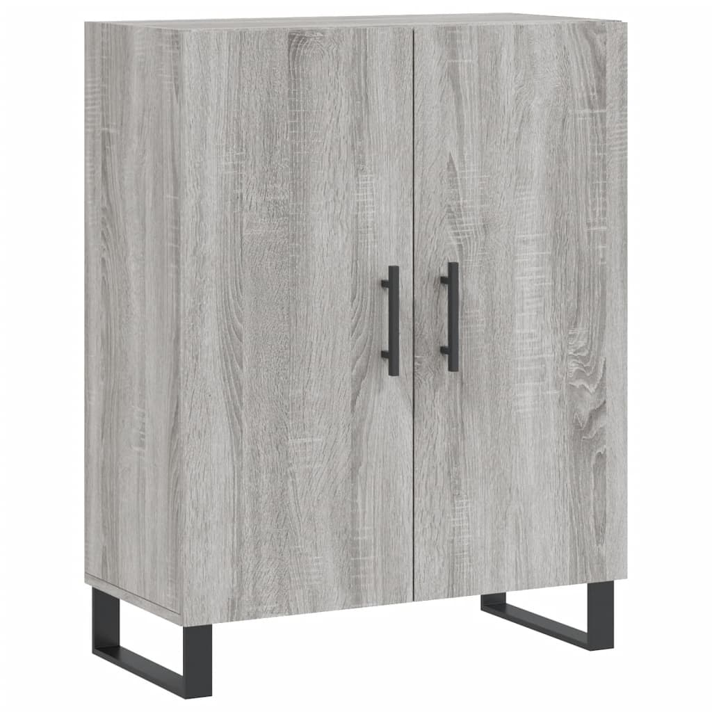 Aparador - Mueble de almacenamiento 69 Roble/ Gris